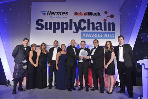 The Ligentia Supply Chain Team of the Year was awarded to the John Lewis Customer Delivery Technical Training team